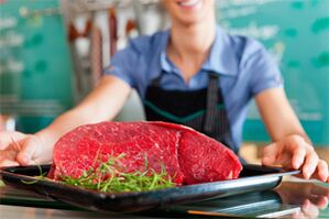 Pisua galtzeko haragi proteina dieta baten funtsa